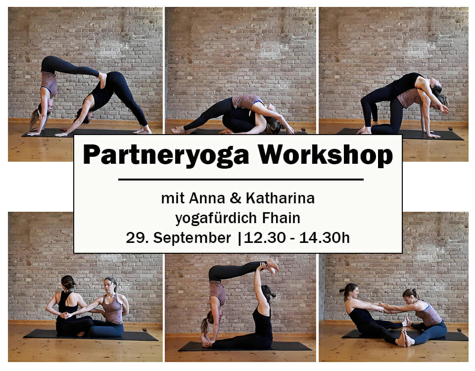 PARTNERYOGA WORKSHOP  mit Anna & Katharina