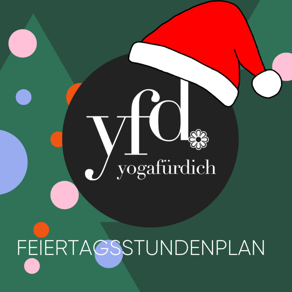 Ho, Ho, Ho, unser Feiertagsstundenplan mit vielen Specials und Extraklassen ist da!