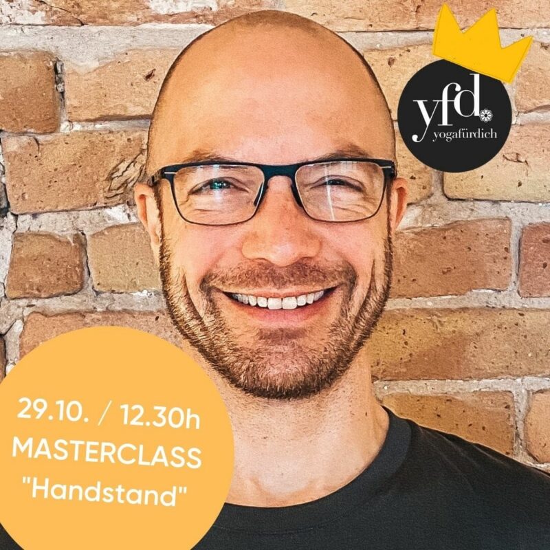 Yoga MASTERCLASS Handstand bei yogafürdich
