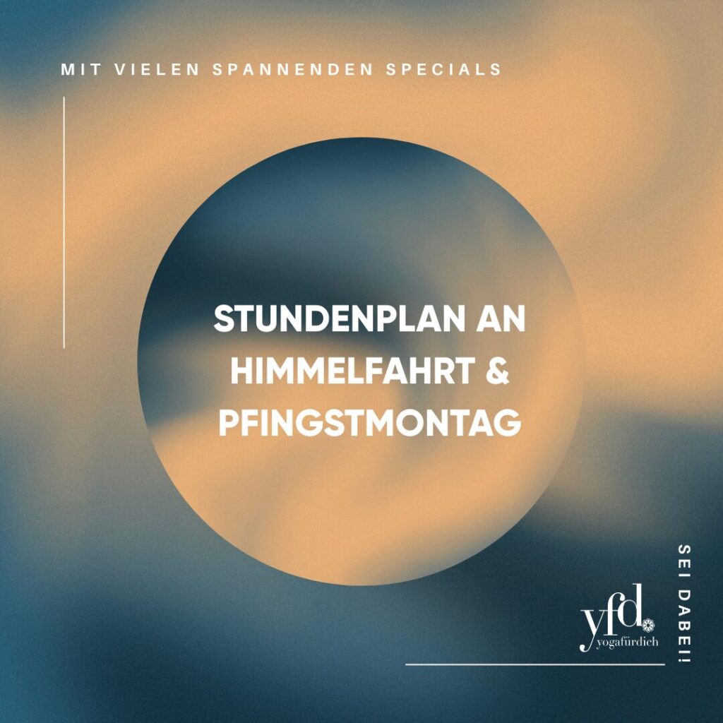 Feiertagsklassen an Himmelfahrt & Pfingsten