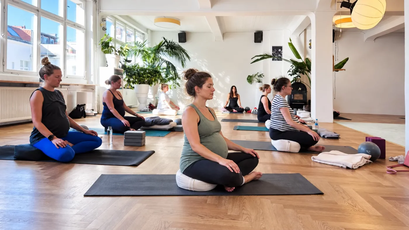 Schwangerschaftsyoga bei yogafürdich in Berlin