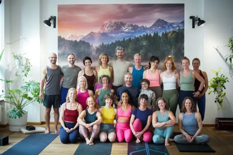Neue Teilnehmerin im yogafürdich Studio Berlin