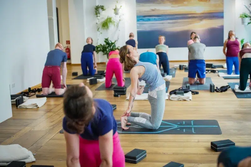 Erster Kursbesuch bei yogafürdich Berlin